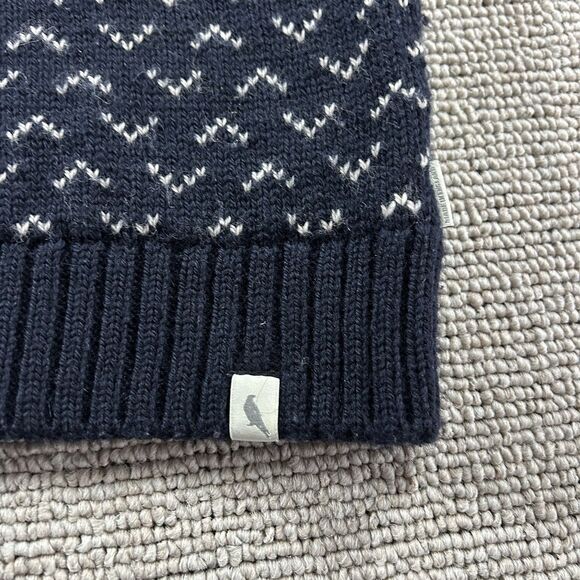 Peregrine Wool Sweater Men’s XXL Blue Birdseye Crewneck England Classic Preppy - Picture 7 of 12